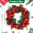 thumbnail image 2 of Lishi Christmas Advent Wreath with Candle Holder & Ribbon, 2 of 7