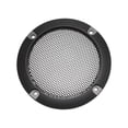 thumbnail image 1 of Unique Bargains Speaker Grill Cover 3 Inch 95mm Mesh Decorative Circle Subwoofer Protector Black, 1 of 6