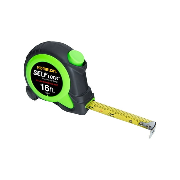 Komelon WSL2816 16ft Self-Lock Tape Measure
