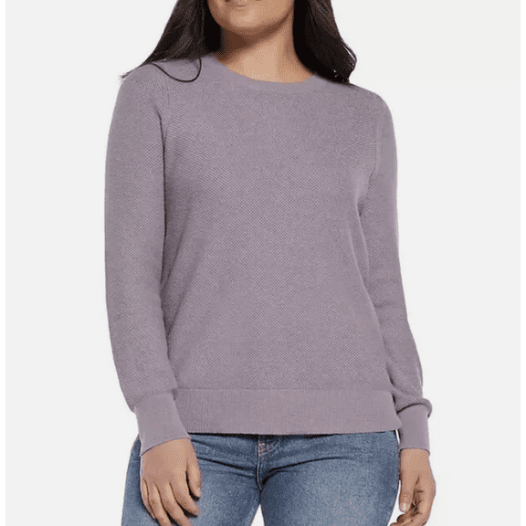 Gap Women's Seedstitch Sweater - Size XL - Purple Ash Color