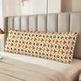 thumbnail image 2 of Fotbe Thanksgiving Turkeys Funda para Almohada Corporal con Diseño, Funda de Microfibra Ultrasuave de 20x54 Pulgadas, Ropa de Cama Elegante, 2 of 7