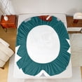 thumbnail image 5 of jejeloiu Rugby Helmet Twin 3-Piece Reversible Kids Football Sport Sheet Set, 5 of 7