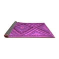 thumbnail image 2 of Ahgly Company Indoor Round Southwestern Purple Country Area Rugs, 3' Round, 2 of 4