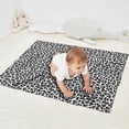 thumbnail image 2 of Black Leopard Print Blanket,Comfortable Soft Lamb Wool Throw Blanket,All Season,Warm Lightweight Blankets for Sofa Bed Couch Living Room Chair,30"x40", 2 of 4