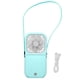 thumbnail image 1 of Abanicos colgantes de cuello Sunnimix Mini ventilador de escritorio plegable 3000mAh Azul, 1 of 8