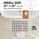 thumbnail image 2 of Alfombra de baño TYUU Waffle antideslizante, lavable y absorbente, 30 x 50 cm, 2 of 9