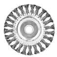 thumbnail image 1 of Cepillo de rueda de alambre de pulido con prefiltro para amoladora angular con rueda de alambre para quitar óxido, 11000 r/m, 1 of 9