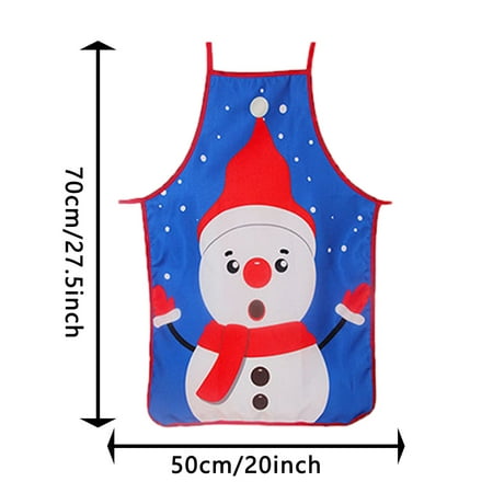 

Efsteb Aprons Clearance Merry Kitchen Accessory Home Decoration Christmas Apron Decoration Elk Xmas