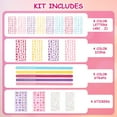 thumbnail image 3 of Arts and Crafts for Kids,Multicolor Friendship Bracelet Making Jewelry Making Kit for Girls,Art Kit Birthday Gifts Girls Toys for Ages 4 5 6 7 8-12, 3 of 8