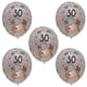 thumbnail image 1 of Globos de Látex Zhivalor 5 piezas para fiestas cumpleaños 30 40 50, 1 of 2