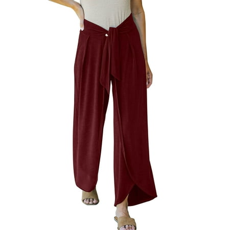 

ketyyh-chn99 Scrub Pants For Women Women s Supreme Stretch Comfort Fit Pull-on Dress Pant (Sizes 4-16)