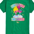 thumbnail image 3 of Trolls - Band Together - Girls Rule The World - Toddler and Youth Short Sleeve Graphic T-Shirt, 3 of 5