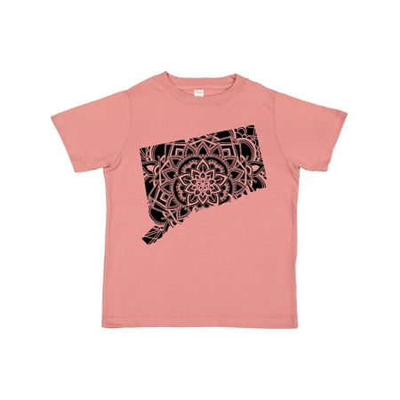 

Inktastic Connecticut Silhouette Mandala Gift Toddler Boy or Toddler Girl T-Shirt