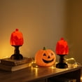 thumbnail image 4 of Lámpara de Calabaza de Halloween con Vela Electrónica | Decoración de Plástico Multicolor | Luz Nocturna para Fiestas de 13 X 5,8 X 5,8 Cm | Artículos para Fiestas de Halloween y Decoración para El H, 4 of 6