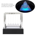 thumbnail image 2 of YSTINNG Pendulum Ball Decoration Shiny Craft Children Toy Gift Educational Science Tool Ball with Black Base B311-3234, 2 of 6
