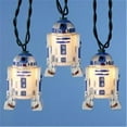 thumbnail image 1 of Kurt S. Adler- Inc. SW9901 Kurt Adler UL 10-Light Star Wars Plastic R2D2 Light Set, 1 of 3