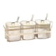 thumbnail image 2 of Caja de condimentos dividida con cuchara, contenedor de almacenamiento de azúcar, tarro de condimentos, tarro de condimentos para comedor, fiesta, 3 cuadrícula, 2 of 8