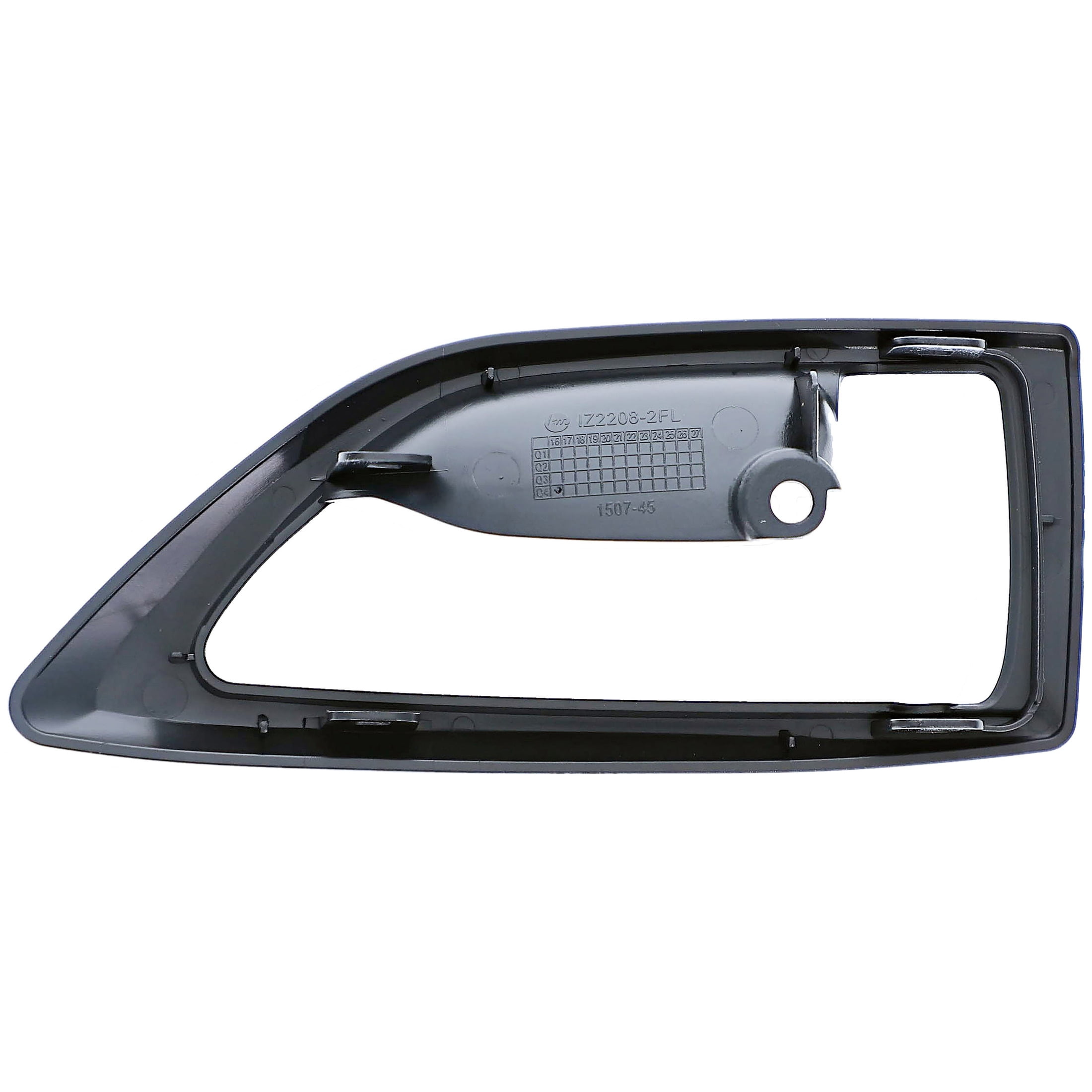 Dorman 760-5126 Front Driver Side Interior Door Handle Bezel for Specific Isuzu Models, Textured Black