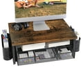 thumbnail image 1 of MEHOOM 3-Tier Wooden Monitor Stand Riser with Drawer and Pen Holders, Desk Organizer and Accessories for Laptop, Office, Dorm Desktop Setup, Classroom Desk Accessories & Workspace Organizers, 1 of 10