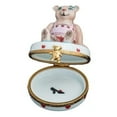 thumbnail image 2 of Teddy in Teddy Limoges Box Figurine Artoria for Collectors Limoges Box Porcelain Figurine, 2 of 2