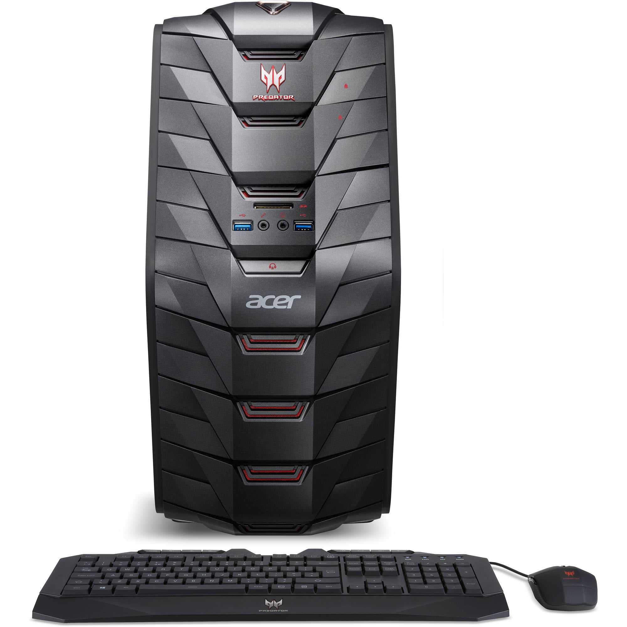 Acer Predator Ag3 710 Uw11 Desktop Pc With Intel Core I5 6400 Processor 8gb Memory 1tb Hard Drive And Windows 10 Home Monitor Not Included Walmart Com Walmart Com