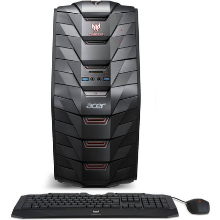 Acer Predator AG3-710-UW11 Desktop PC with Intel Core i5-6400 Processor, 8GB Memory, 1TB Hard Drive and Windows 10 Home (Monitor Not (Best Monitor For 1060 Gtx)
