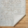 thumbnail image 4 of Livabliss Area Rugs for Living Room, 7x9 Edmonton Traditional Light Gray Rug, Bedroom Dining Room Home Decor Stain Resistant Carpet (6'7" x 9'), 4 of 7