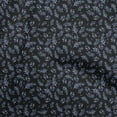 thumbnail image 1 of oneOone Silk Tabby Black Fabric Tropical Sewing Craft Projects Fabric Prints By Yard 42 Inch Wide, 1 of 4