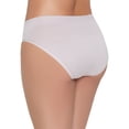 thumbnail image 2 of Vanity Fair Womens No Pinch No Show Hi-Cut Seamless Brief Style-13171, 2 of 2