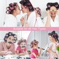 thumbnail image 2 of Graflsoa Ensemble de Bouclage de Cheveux Roses Lot de 10 avec Rouleaux de 48mm pour Tous Types de Cheveux, Outils de Coiffure Faciles à Utiliser et Respectueux des Cheveux, 2 of 6