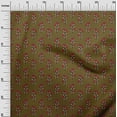 thumbnail image 2 of oneOone Georgette Viscose Fabric Leaves & Floral Block Decor Fabric Printed BTY 42 Inch Wide, 2 of 4