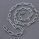 thumbnail image 4 of Cadena de bobina galvanizada de 1 metro y 3 mm de diámetro, cadena utilitaria de eslabones prácticos, 4 of 5