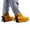 O-short, variant on Leather Welding Spats Heat Abrasion Resistant Welding Shoe Protectors Welder Working Shoes Covers Welders Feet Cover