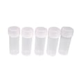 thumbnail image 2 of 50Pcs 5ml Volume Plastic Small Bottle Vial Storage Container Sample Collection, 2 of 11
