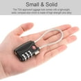 thumbnail image 3 of MEGICOT TSA Cable Lock for Luggage, 3 Digit Combination Padlock for Travel Bag, Suit Case, Lockers, Gym, Bike Locks or Other, 3 of 6