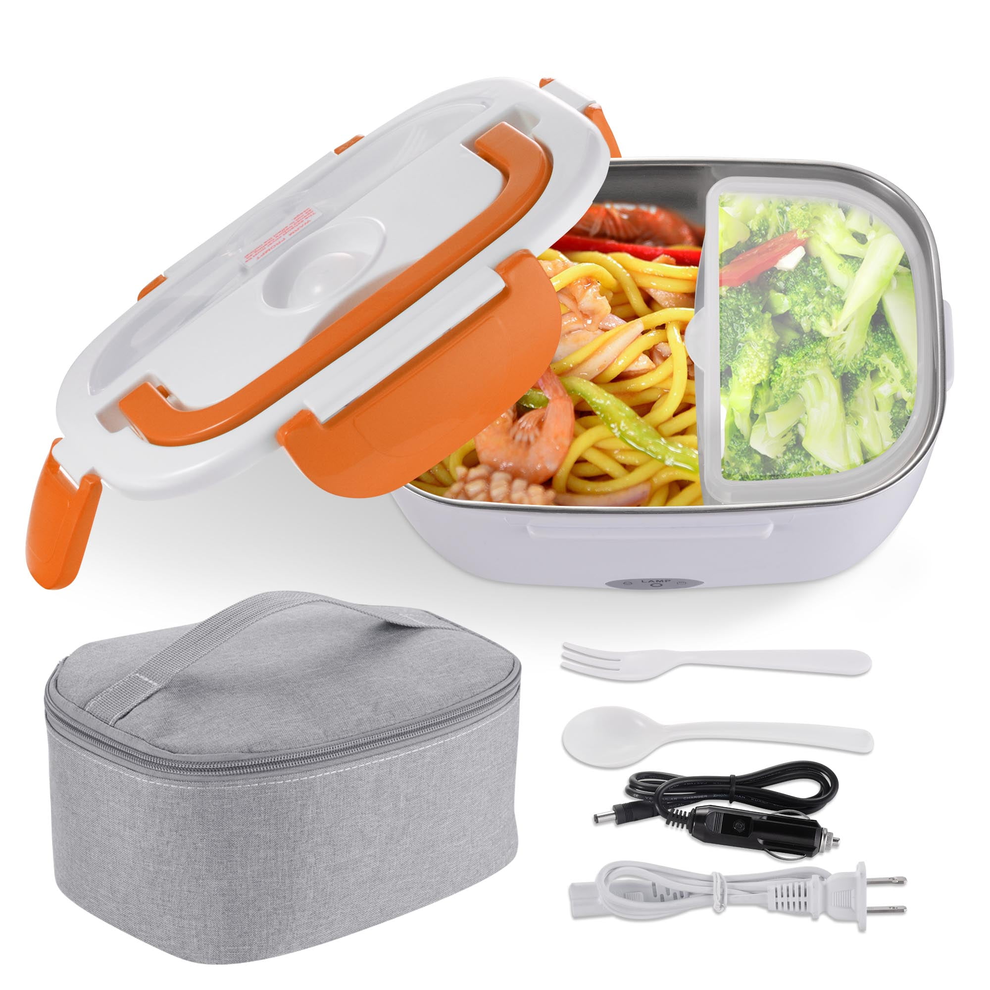 Portable Electric Heated Heating Lunch Box Office Mini Microwave Oven Lunch Case 