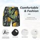 thumbnail image 3 of Fotbe Citrus Fruits Elegant Lemons Traje de Baño para Hombre – Shorts de Natación de Secado Rápido con Forro y Bolsillos-XX-Large, 3 of 6
