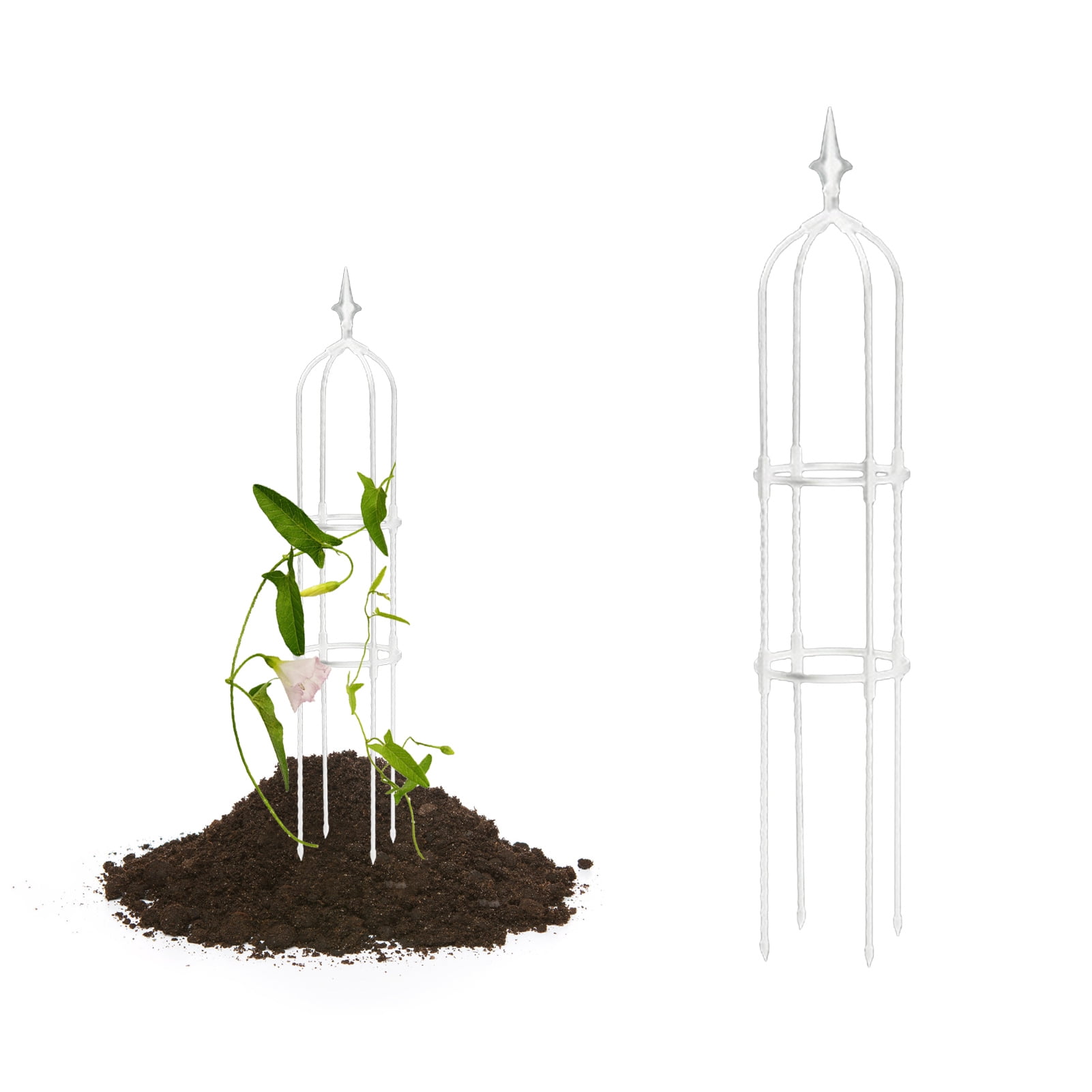AYYUFE Plant Climbing Frame Rustproof Plant Trellis Stable Easy to Install Plant Support Rack for Home Garden