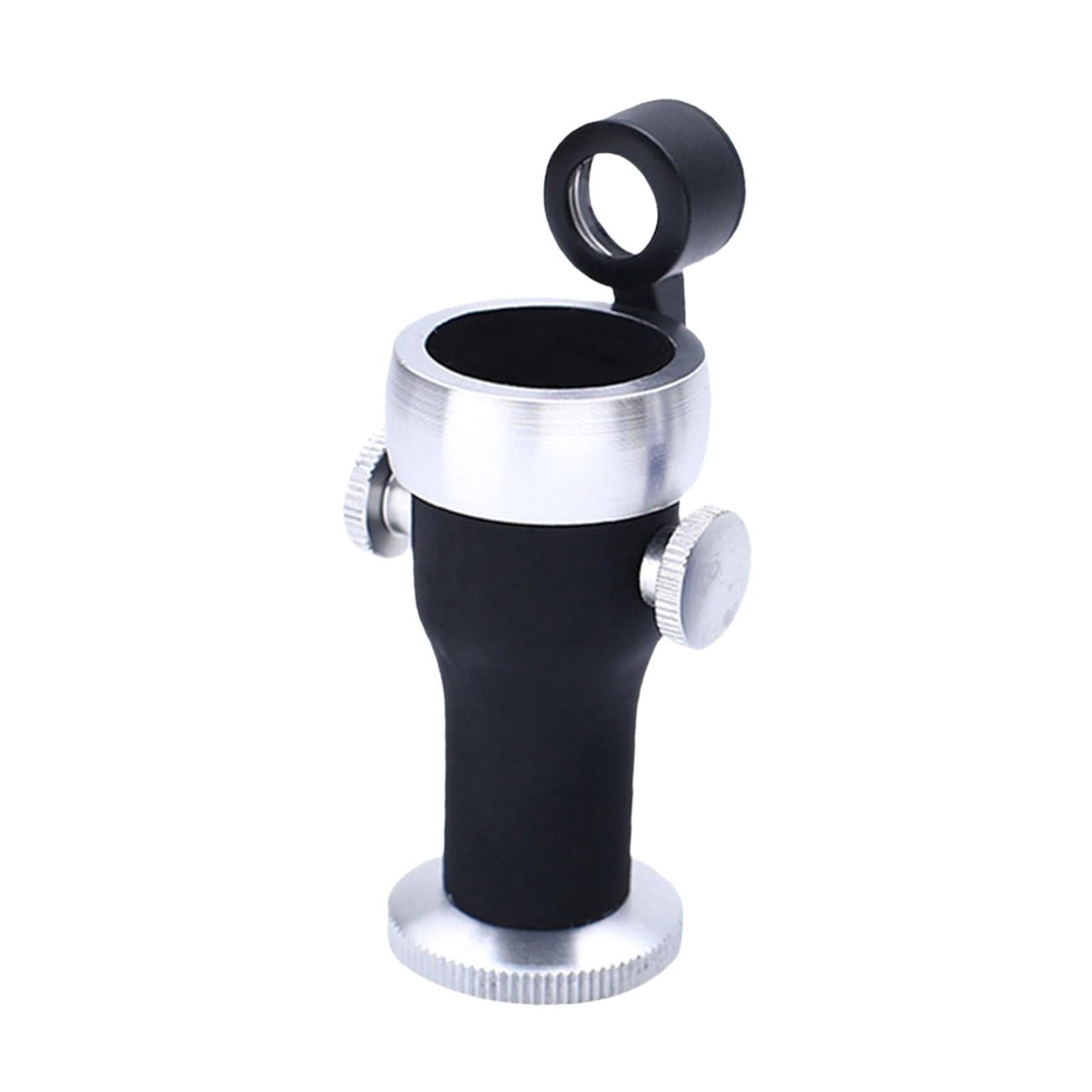 Milageto Diamond Inscription Viewer Stable Diamond Magnifying for Jewelry Stores Home Black