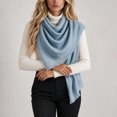 thumbnail image 5 of Unisex Women Men's Scarves Classic Wool Blend Scarf Solid Long Winter Scarf, 5 of 6