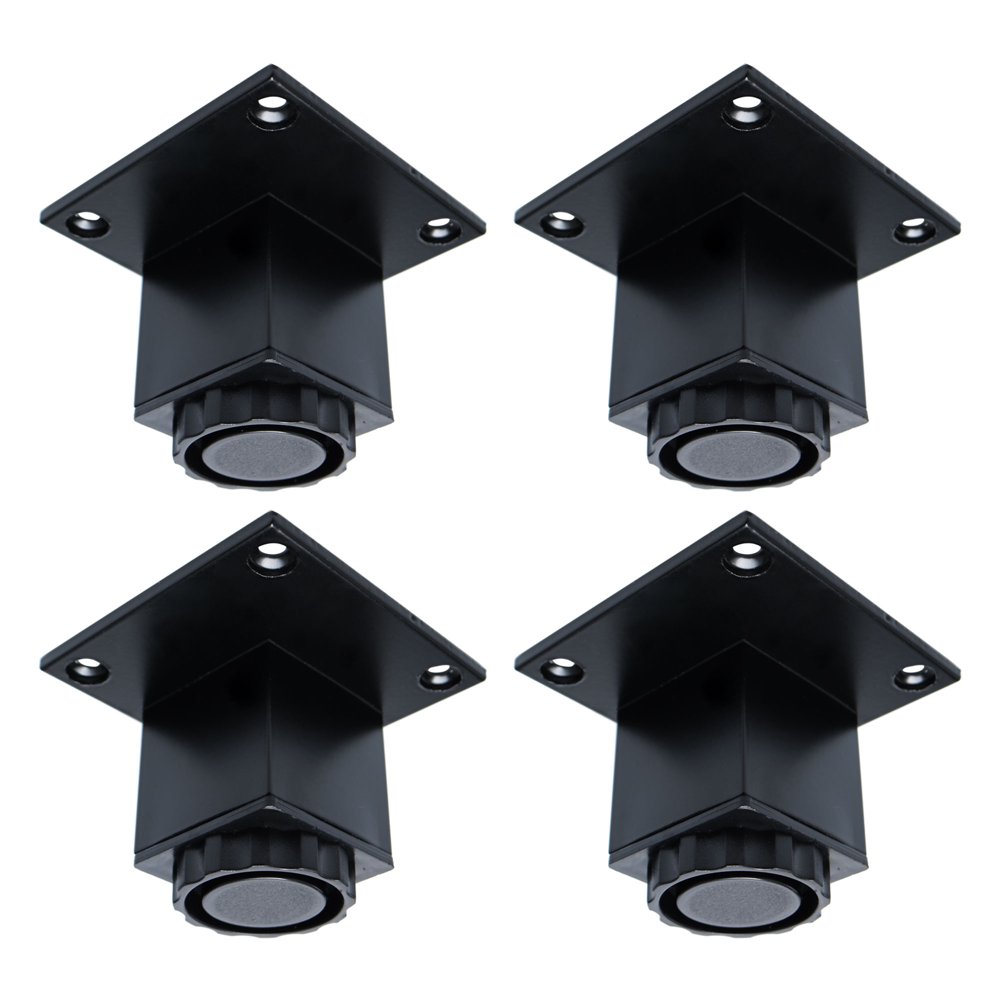 2 Inch Furniture Legs Aluminium Alloy Adjustable Feet Table Leg Height