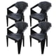 thumbnail image 1 of Cuatro Sillas de Plastico Negra FoodKeepers Tokio, 1 of 3