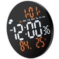 thumbnail image 3 of Digital Clock With Environmental Monitoring Auto Brightness Adjustment Double Alarm System Date Time Temperature Display, 3 of 11
