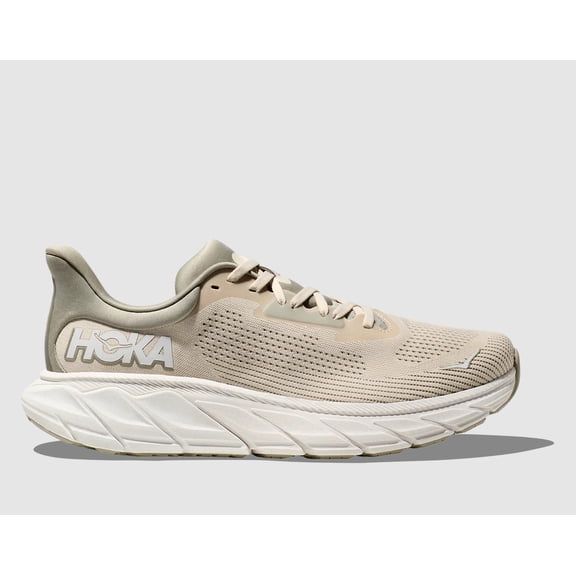 Hoka Men's Arahi 7 Running Shoes, Oat Milk/Barley, US 10.5 Wide