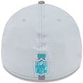 thumbnail image 4 of Men's New Era Gray Miami Dolphins 2024 NFL Training Camp 39THIRTY Flex Hat, 4 of 5