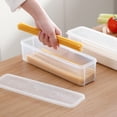 thumbnail image 3 of Rectangular Noodle Storage Box, Plastic Food Container, Airtight Sealed, Microwave Safe, Kitchen Organizer, Insect-Proof, 3 of 6