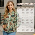 thumbnail image 7 of DISNIMO Dachshund Floral Printed Sweatshirts for Women Long Sleeve Jackets Zip Up Outwear Coat Fall Winter Outfits, S, 7 of 7