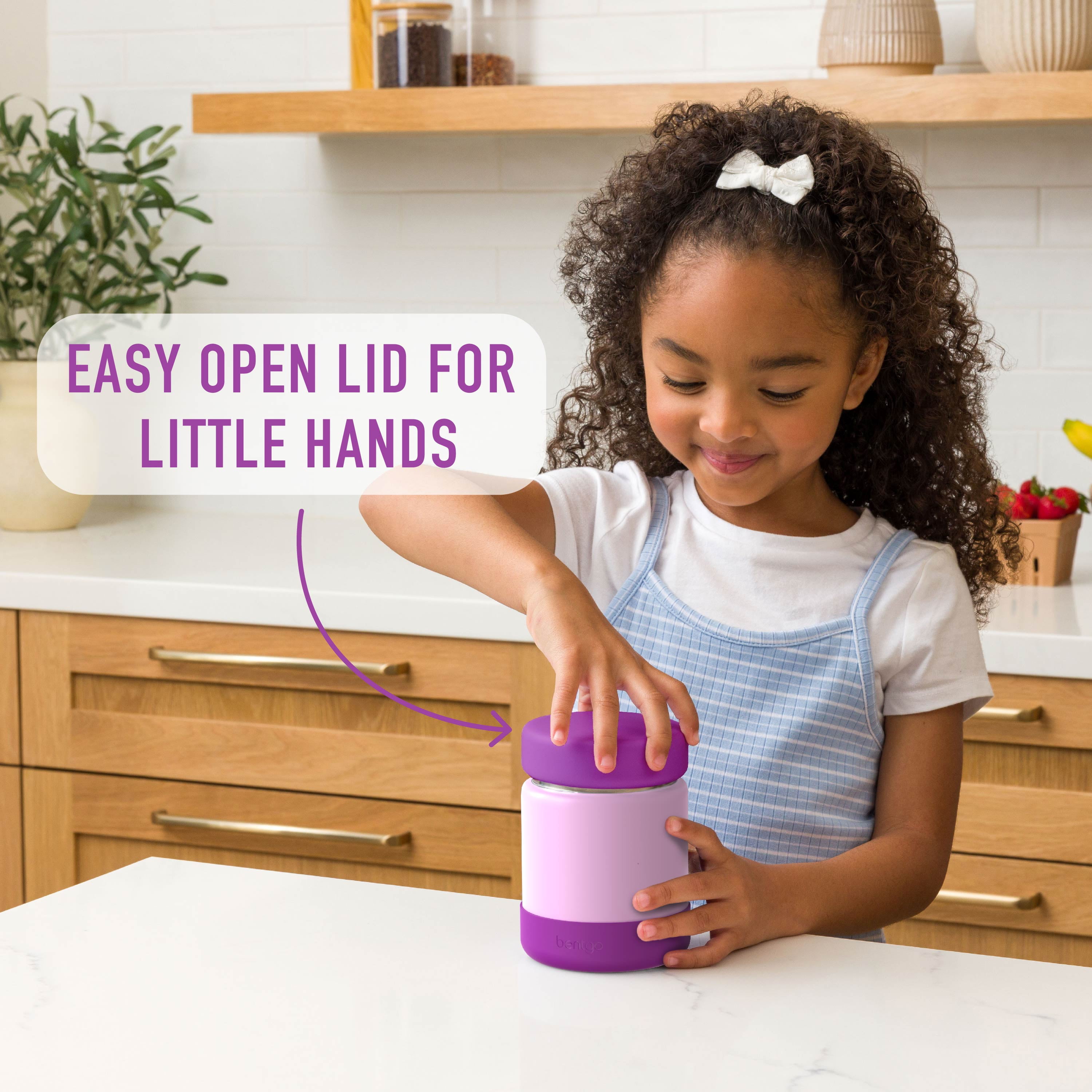 Bentgo Kids Stainless Steel Insulated Food Jar - Purple