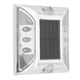 thumbnail image 2 of Luz solar para terraza, 6 LED, luz solar para camino de entrada, lámpara reflectante de doble cara para carretera, blanca, 2 of 10