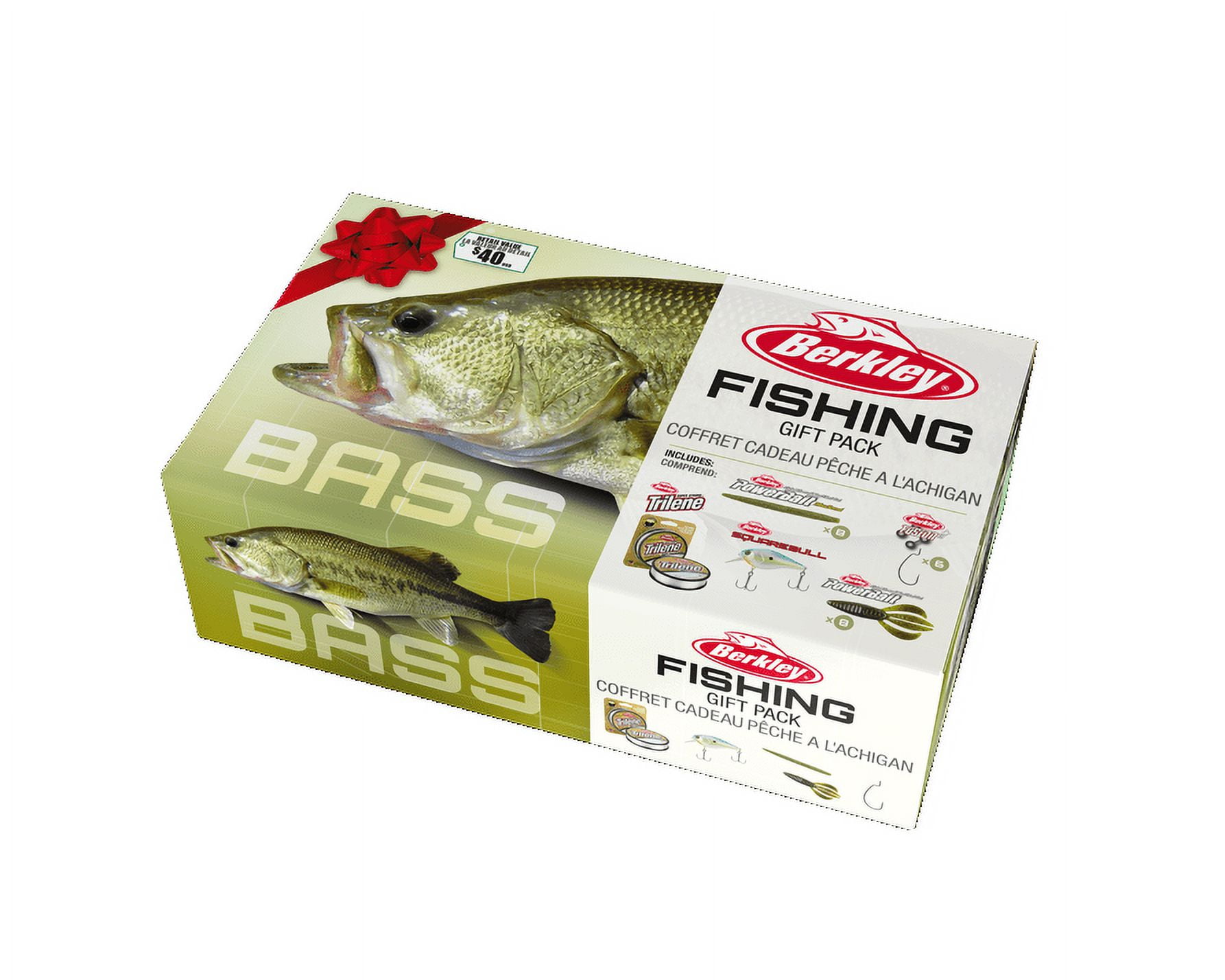 Berkley Bass Fishing Lure Kit; Ultimate Pack of Line, Lures, & Baits